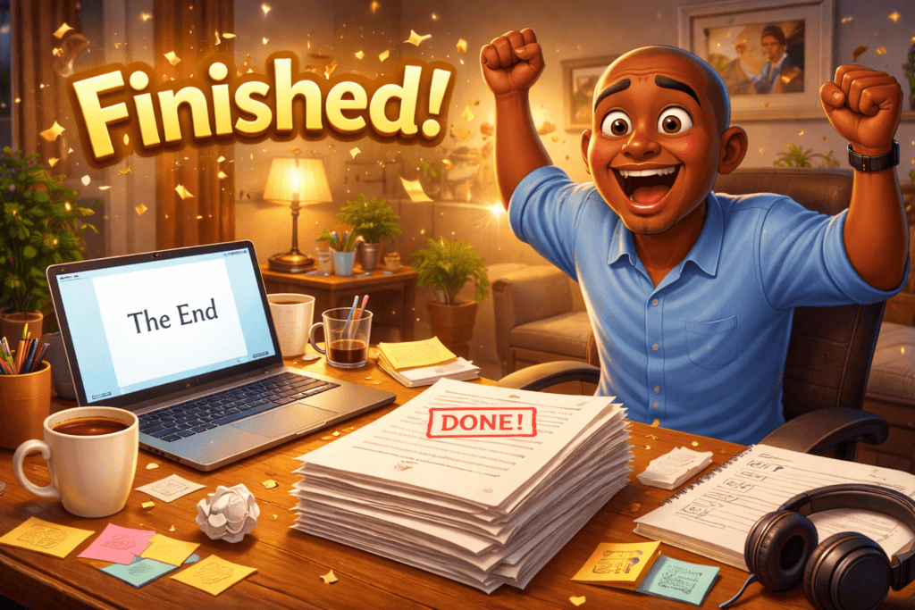 negusleopublishing_Writer Completing Project