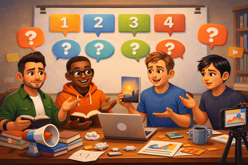 negusleopublishing.com_Answer Four Questions When Talking About Your Book