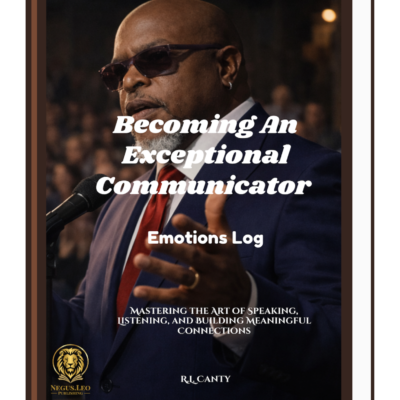 Becoming An Exceptional Communicator Emotion Log
