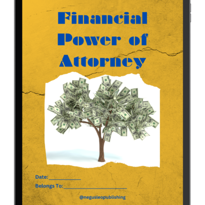 Financial Power of Attorney Form