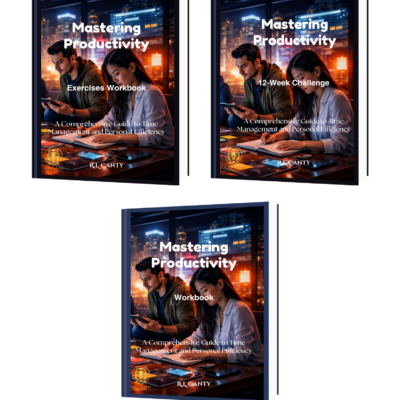 Mastering Productivity: A Comprehensive Guide to Time Management and Personal Efficiency - Print Bundle - Core 3 Bundle
