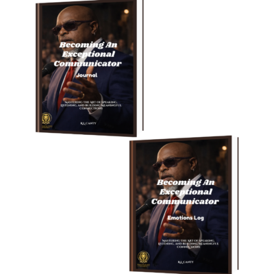 Becoming An Exceptional Communicator: Reflection Tools Bundle (Journal + Log)