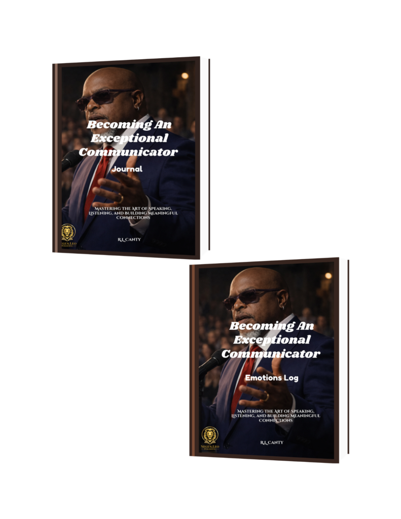 Becoming An Exceptional Communicator: Reflection Tools Bundle (Journal + Log)