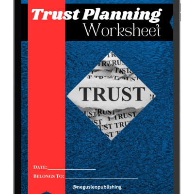 Trust Planning Worksheet